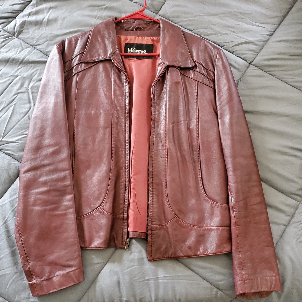 Wilson's Leather Jacket Men's L Vintage